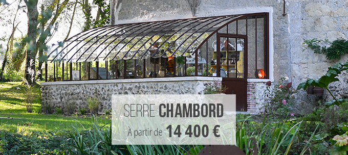 Serre Chambord sur muret